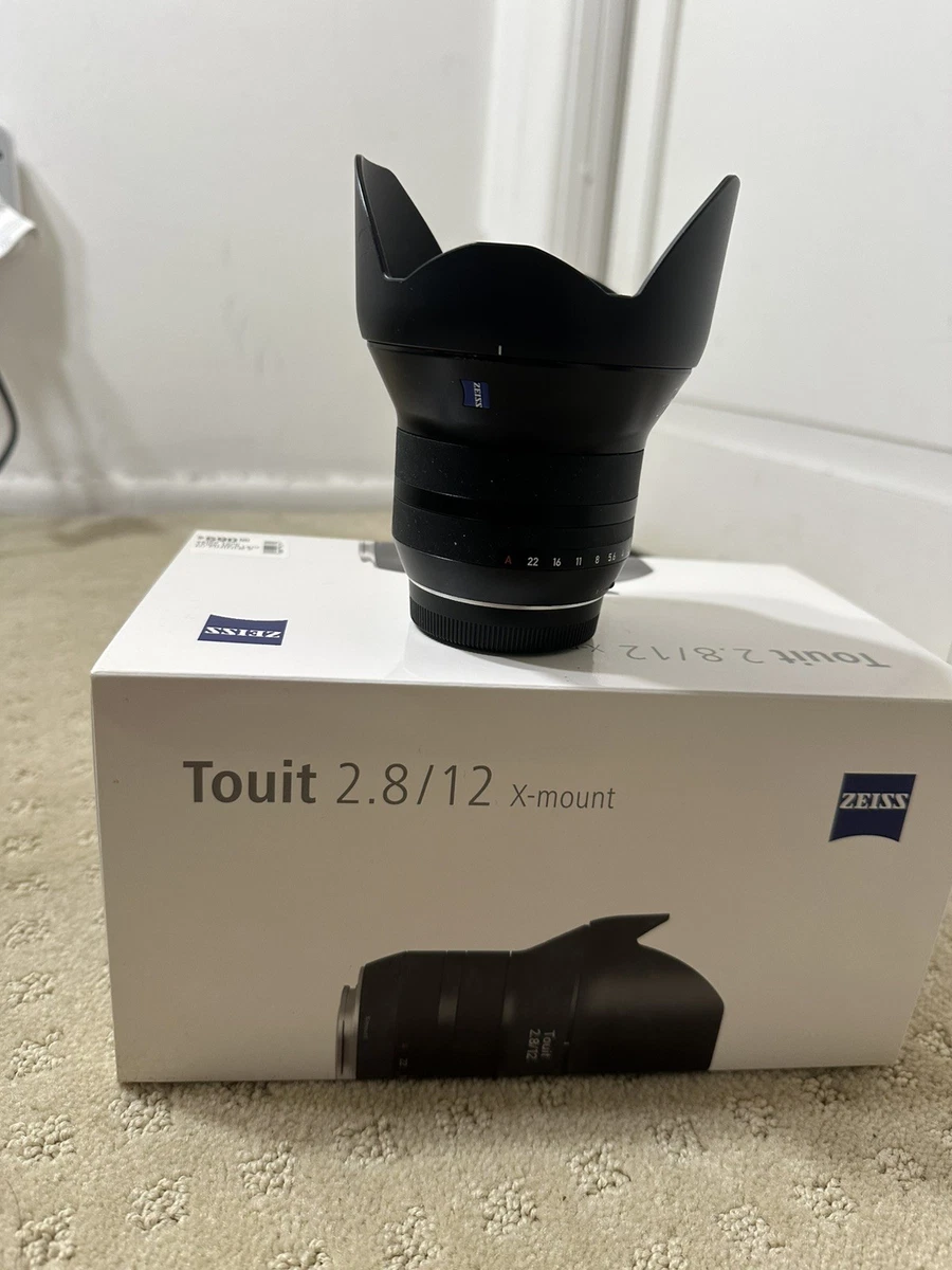 ZEISS Touit Fujifilm X Camera Lenses 12mm Focal for sale | eBay