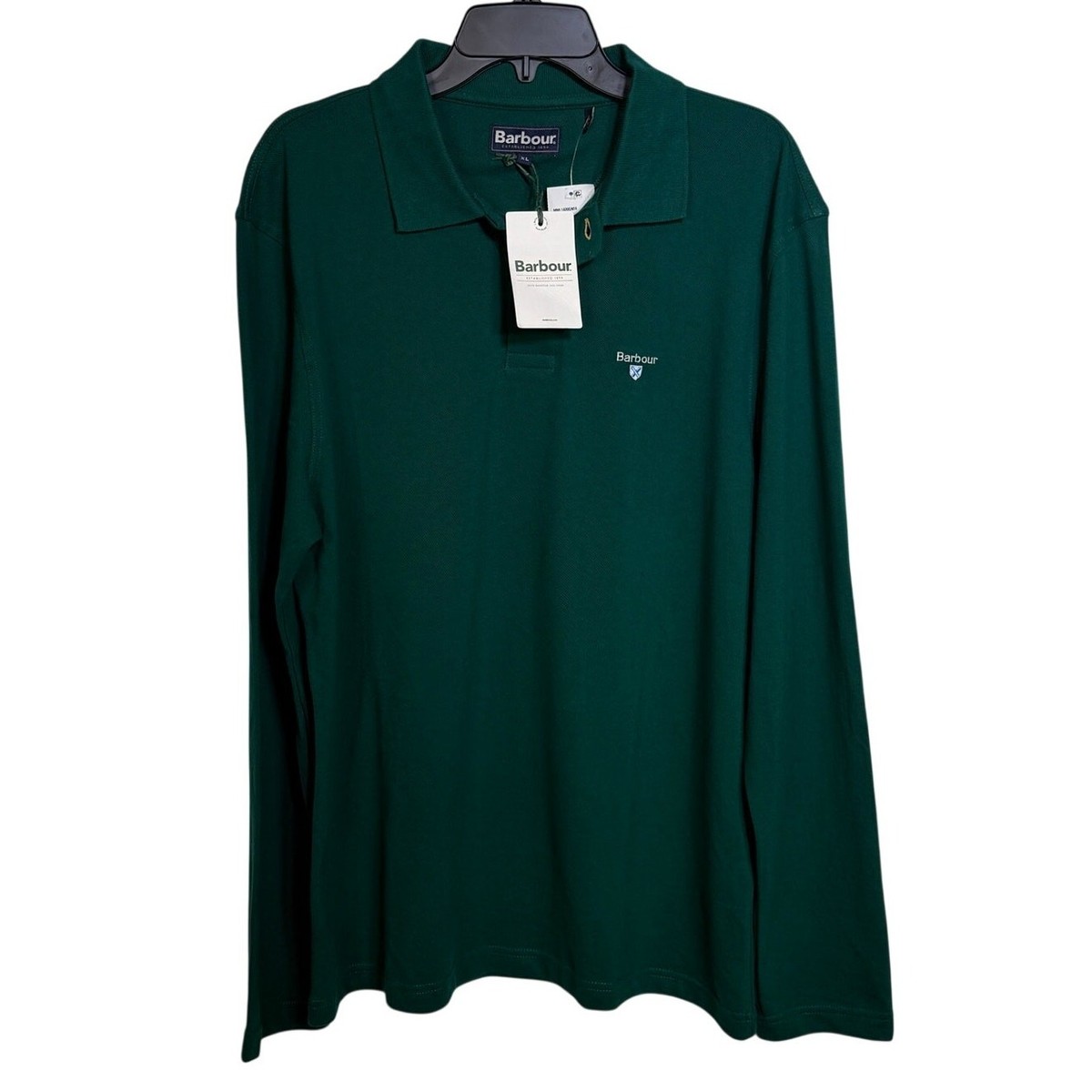 Barbour Original Sports TailoredFit LongSleeve Piqué Polo Shirt 