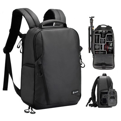 Camera Backpack Slim Photography - 12.5L Compact DSLR Bag with Side Access 14...