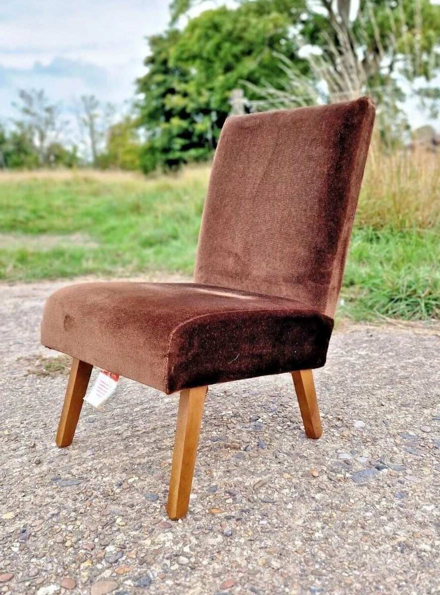 Brown cocktail chair deals