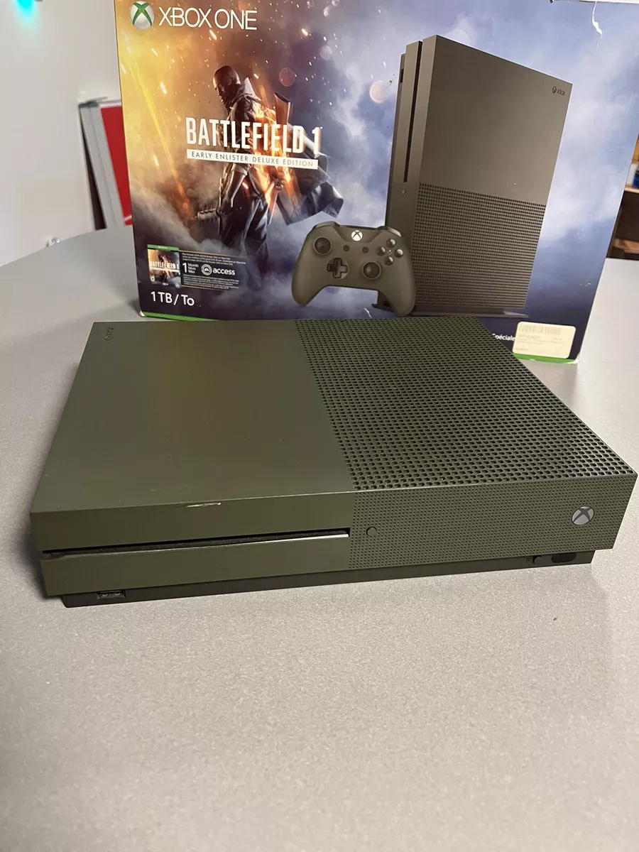 Microsoft Xbox One S 1TB Console Battlefield 1 Special Edition