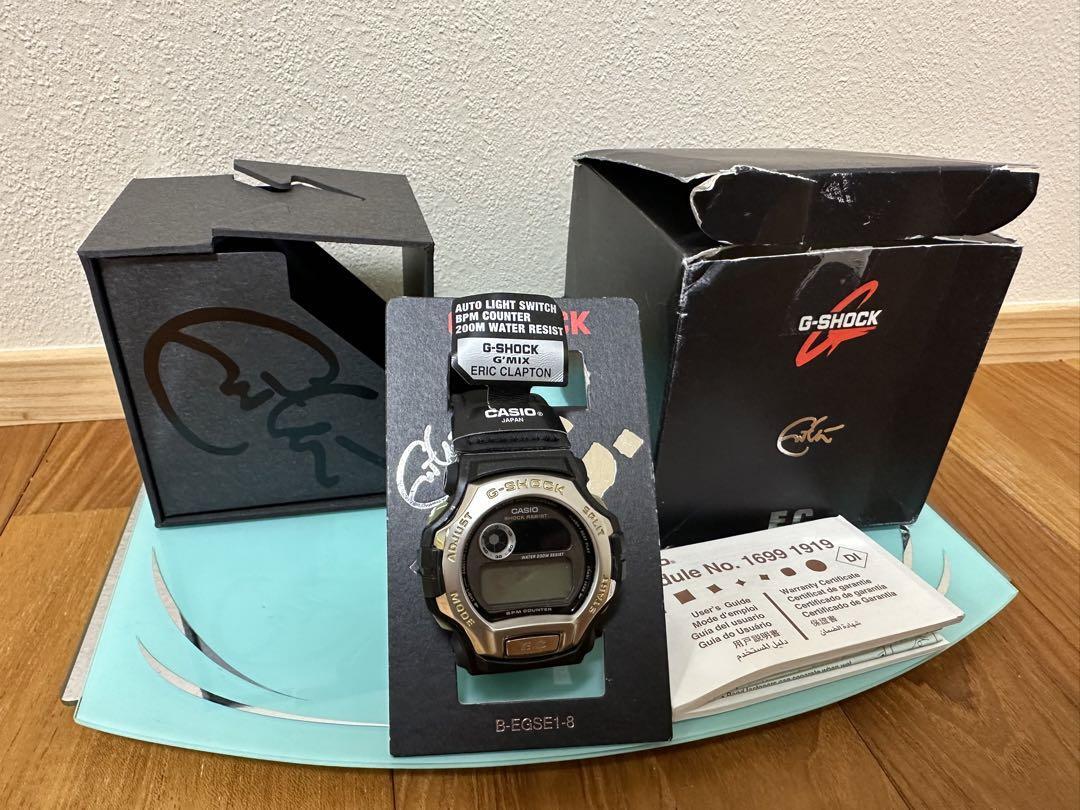 祝来日】エリッククラプトン限定G-SHOCK DWM-100EC-1VT