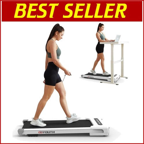 Portable Under Desk Walking/Jogging Machine with 12 Workout Programs & Display