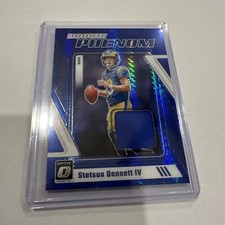 2023 Optic - Rookie Phenoms Blue Hyper Prizm #RP-SB Stetson Bennett (MEM, RC)