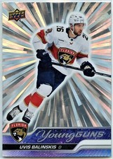 2023-24 UD YG OUTBURST SILVER #476 UVIS BALINSKIS RC ROOKIE MINT RAW (TL-6987)