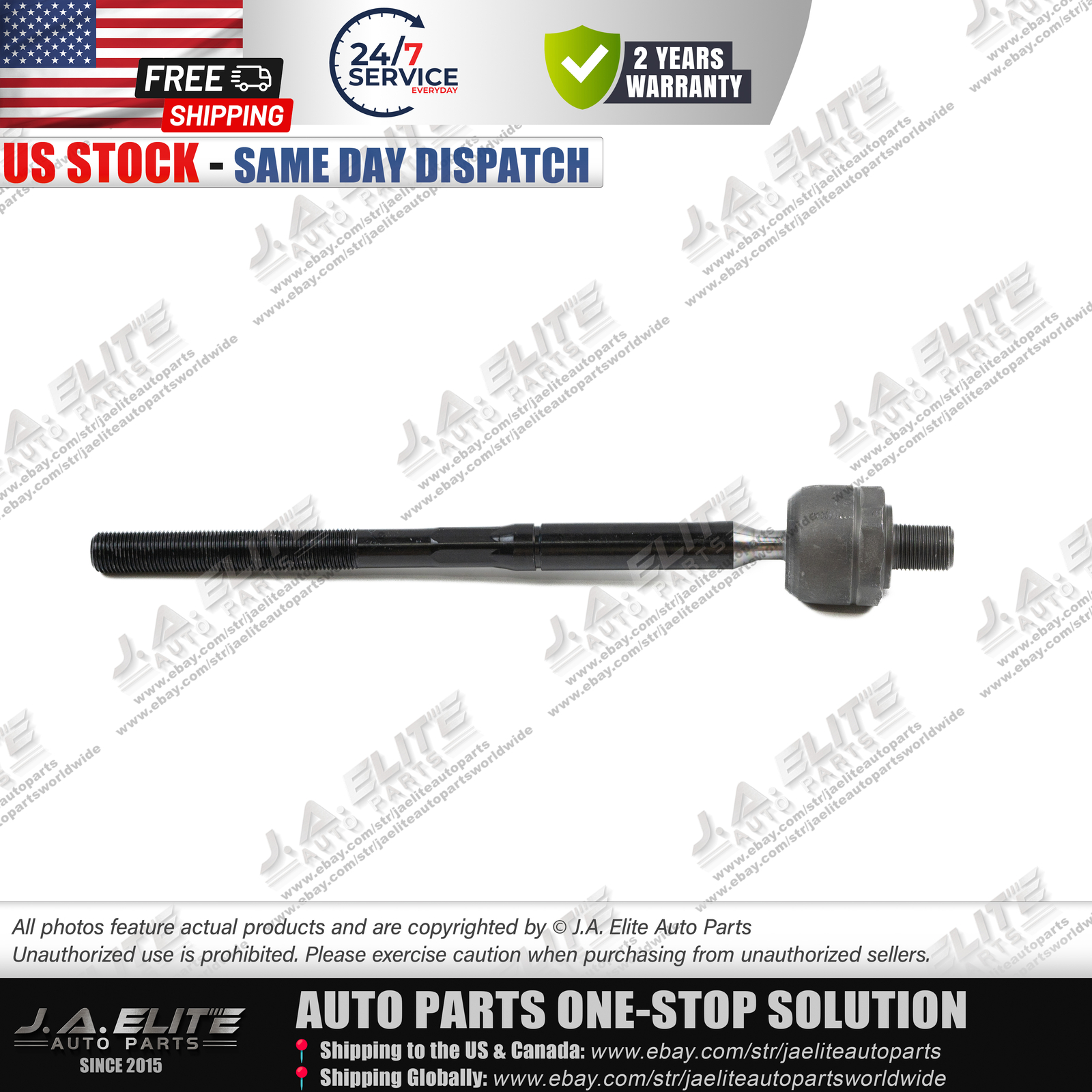 Inner Tie Rod Ball Joint fits Rolls-Royce Cullinan 32106877361 32106877362