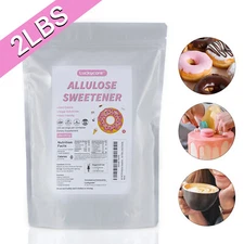 Allulose Sweetener 2 LBS, 100% Pure Zero Net Carb Natural Keto Sweetner