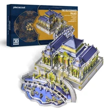 Piececool Model Kits The Old Summer Palace Metal Model Puzzles Halloween Gifts
