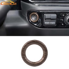 Engine Start Stop Button Cover Trim Decor For Chevy Silverado 22 Wood Grain Abs Engine Start Stop Button Cover Trim Decor For Chevy Silverado 22 Wood Grain Abs