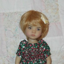 Kemper HUMAN HAIR CHRIS Unisex Doll Wig Size 7/8 BLONDE Full Cap DISC NWT