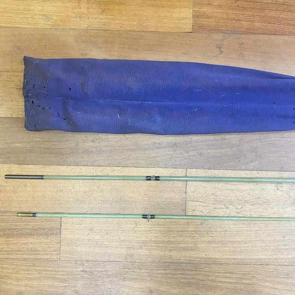 Vintage Milbro Made In Scotland 8ft Fiberglass Fly Rod eBay