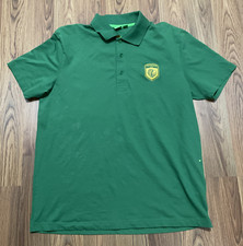 HUGO BOSS Tavistock Cup Polo Shirt Mens XL Stretch Performance Green