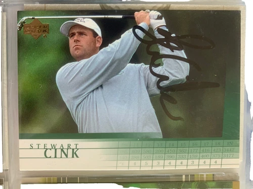 Stewart Cink Original Sports Autographed Items