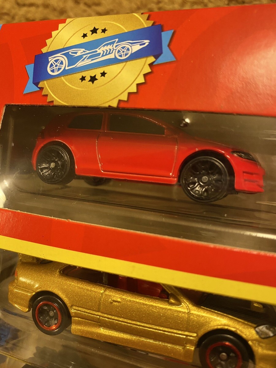 RARE Hot Wheels 8 Pack SKYLINE GOLD NUGGET Honda Civic Porsche