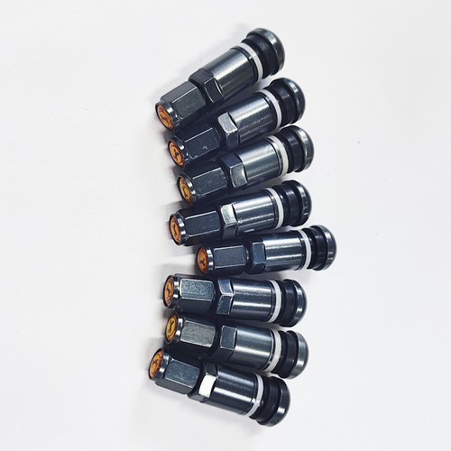 8pcs Aluminum Tire Valve Stems Metal Tubeless Wheel Caps Bolt-In Tyre - Picture 6 of 31