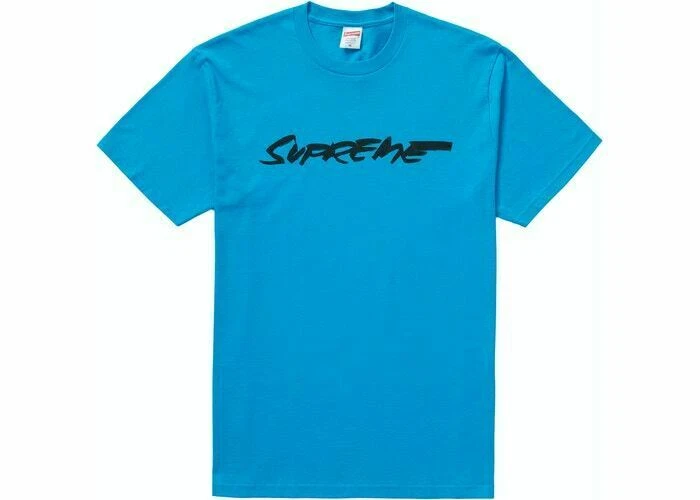 Tee shirt Supreme FUTURA LOGO bleu vif moyen M FW20 100 % AUTHENTIQUE