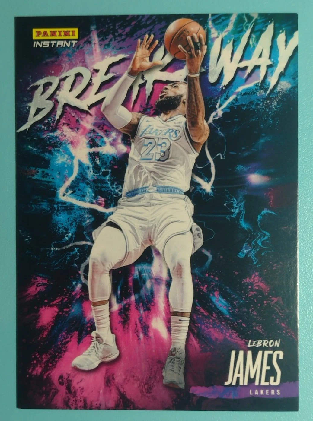 2020-21 Panini Instant Lebron James Breakaway SP #1/5357 - Los Angeles Lakers