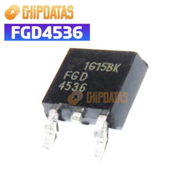 10PCS New FGD4536 PDP Power MOSFET 300V 50A TO-252