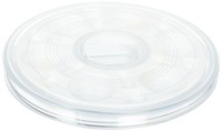 Sax Paint Saver Palette With 6-well Plastic Insert - 11 1/2 Inches - White, New, Sax Paint Saver Palette With 6-well Plastic Insert - 11 1/2 Inches - White, New,