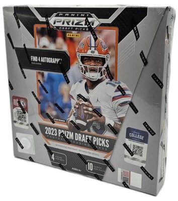 Panini 2023 Prizm Draft Picks Collegiate Football Hobby Box - 40