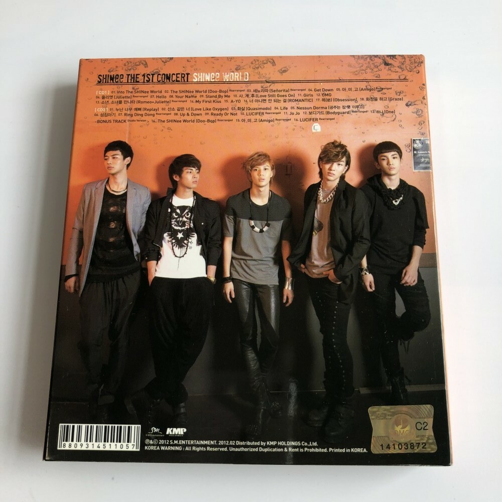SHINee The 1st Concert SHINee World 2CD | eBay