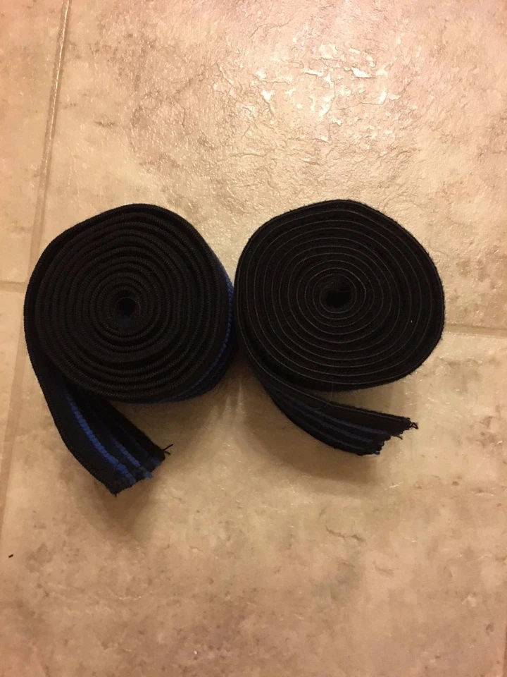 Pair of pre-owned Knee Wraps 2m 6’ ft Pair  3” wide - Image 2 of 2