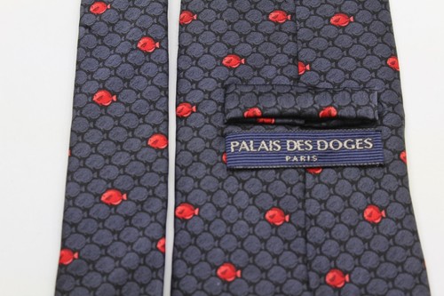 (2068) PALAIS DES DOGES MEN'S  TIE 100% SILK MADE IN ITALY