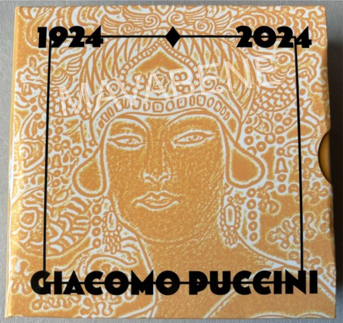 - ASTA - ITALIA 2024 GIACOMO PUCCINI TURANDOT MONETA 5 EURO ARGENTO PROOF - Picture 5 of 5