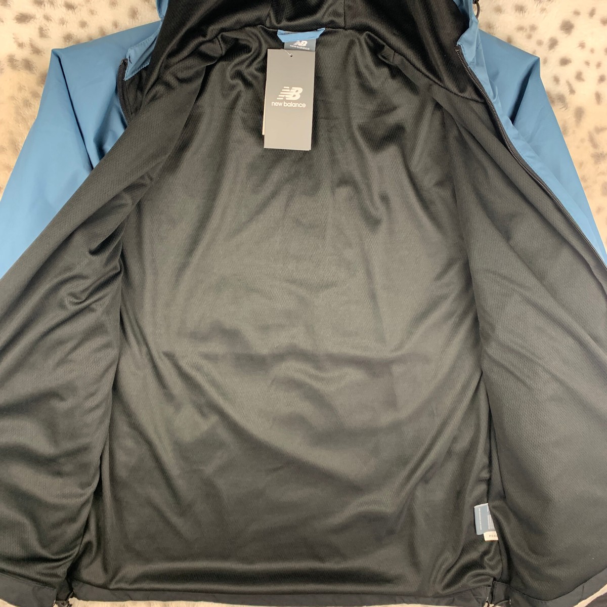 New Balance - Men's Wind/Water Resistant FZ Lined Hooded