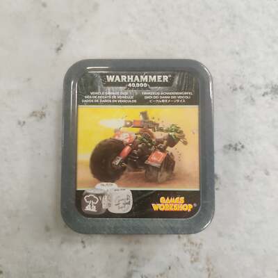 Warhammer 40k Fahrzeugschaden Würfel Orks OOP AY050