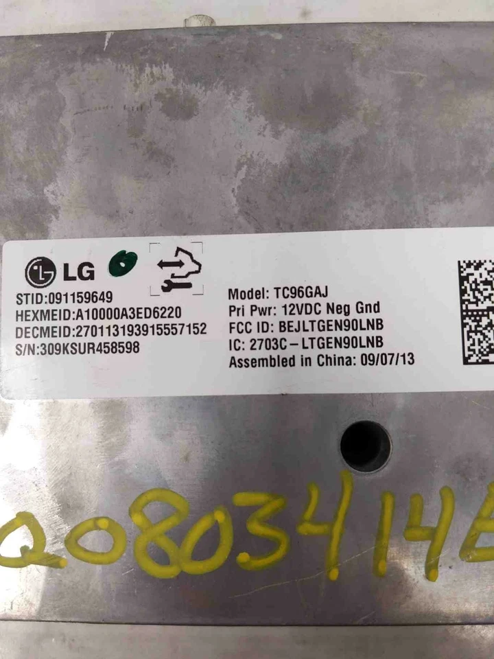 Módulo de control informático de comunicación Buick Enclave 2014 voz 13505614 unidad 14 Foto 2 de 4