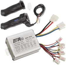 24V 500W Brush Speed Controller Throttle Ebike ATV Quad Scooter Razor Go Kart 