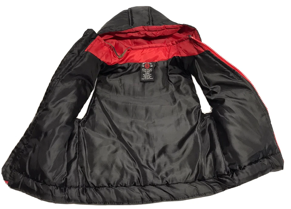 Colete com capuz masculino Enyce criança/bebê menino estampa camuflada tamanho 24 meses - Imagem 4 de 4