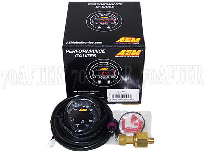 AEM 30-0307 X-Series Electronic 150PSI/10BAR Oil Pressure Gauge Meter