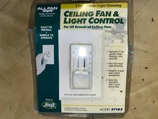 Hunter 27182 3 Speed Ceiling Fan  Light Control Switch