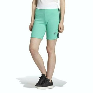 adidas green shorts womens