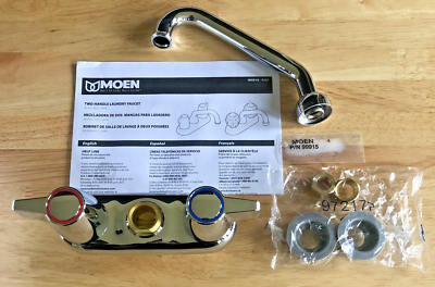 レア★The Captain No.1863 Model B in box MOEN 74998 Chateau 2-Handle Low Arc Utility & Laundry Faucet in