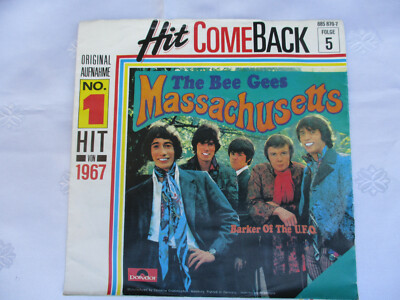 SINGLE VON HIT COME BACK THE BEE GEES MASSACHUSETTS  //  BARKER OF THE U.F.O.