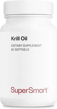 Supersmart Krill Oil Supplement 1180Mg Omega-3 EPA & DHA Fatty Acids 60 Softgels