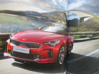 Kia Stinger Katalog Modelljahr 2018 2.0T-GDI 2.2 CRDI,AWD 3.3T-GDI AWD+Preise