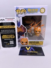 Joey Lawrence Signed Oliver with Dodger CHASE Oliver & Company Funko Pop w/ JSA
