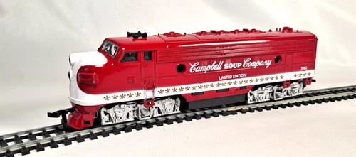 Vintage H.O. "Campbell Soup" Diesel Locomotive. Life Like, Hong Kong.