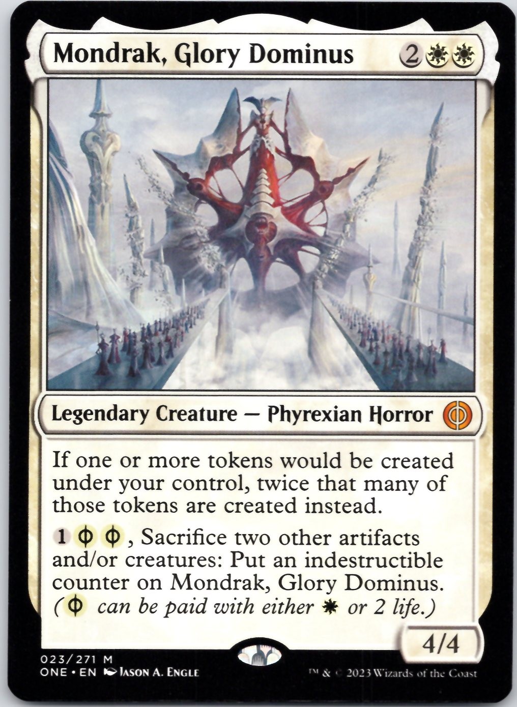 Mondrak, Glory Dominus 23 Phyrexia: All Will Be One NM MTG