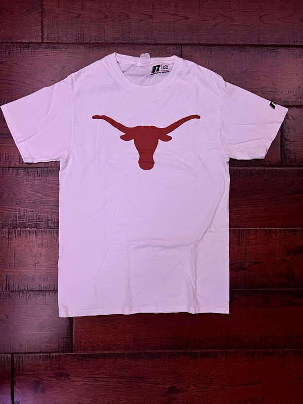 Russell Athletic Dri-Power Texas Longhorns Graphic Crew Neck Tee Men’s S