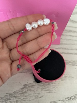 Tous Pink And White Bracelet 
