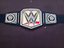 Undisputed Wrestling Championship Replica Title Belt 6MM D Custom Plates Replica
