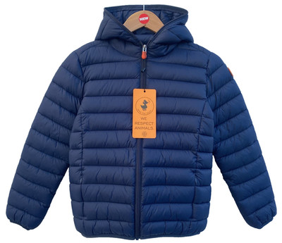 Save The Duck Boy's Insulated Dony Jacket BLUE, Size: 10