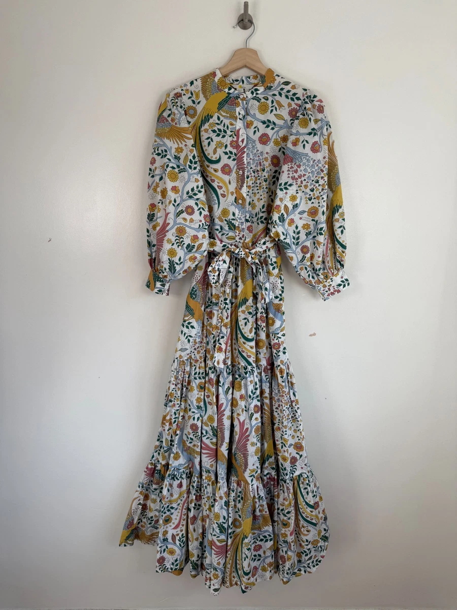 chinese dress ladies Lily Long Sleeve Midi Dress-Emerald, Delicate Carnation