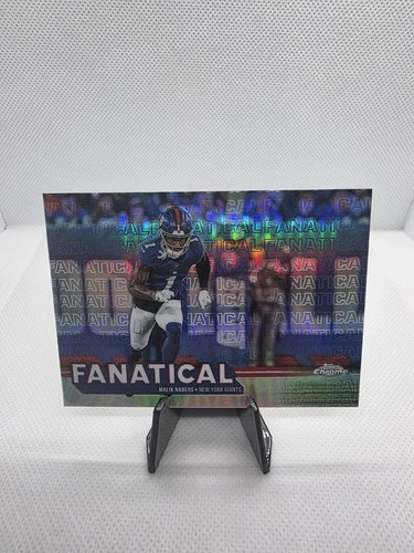 2025 Topps Chrome Malik Nabers Base (RAW)