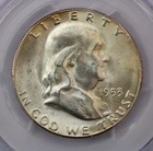 1953-S Franklin Half Dollar PCGS MS64